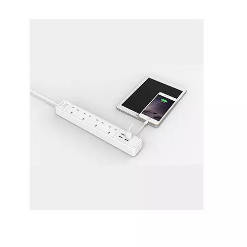 ORICO OSC-4A4U-UK 4 AC Outlet Surge Protector with 4 USB Charging Port - 1