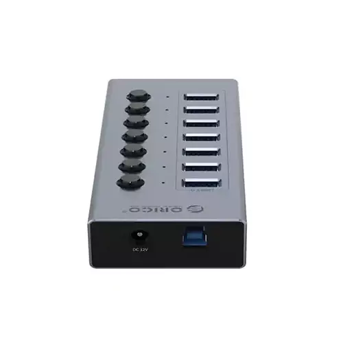 ORICO BT2U3-7AB 7-Port USB3.0 Hub with Individual Switches - 1