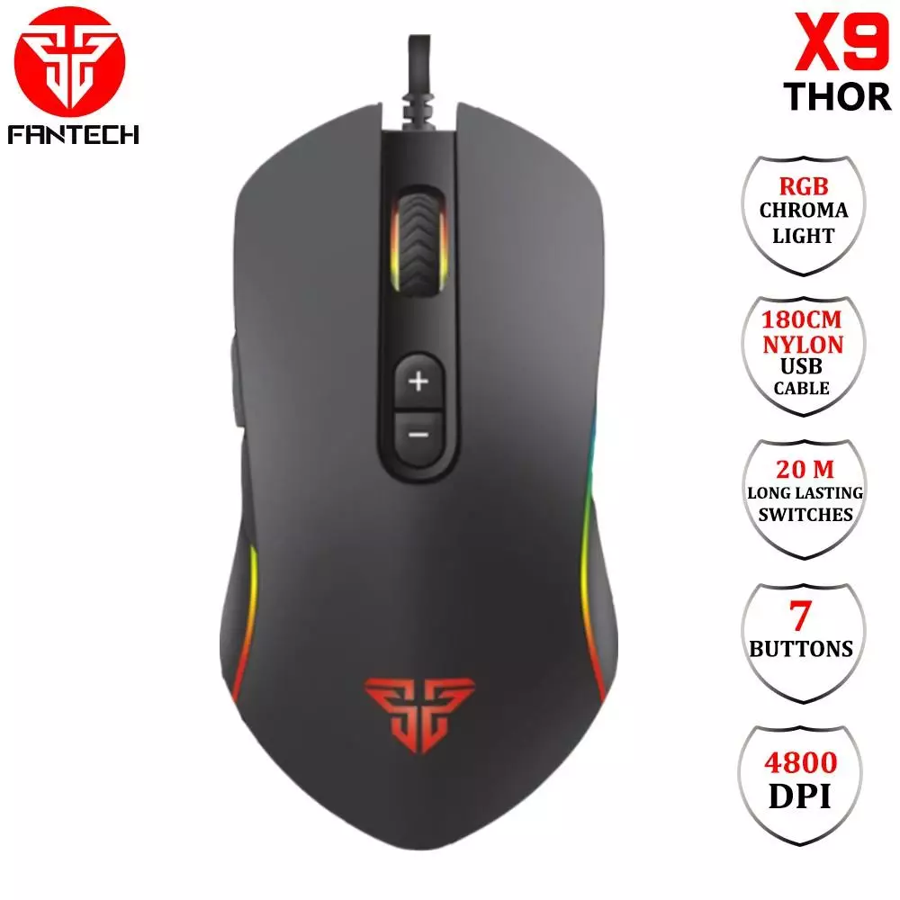 FANTECH X9 THOR USB GAMING MOUSE - 1