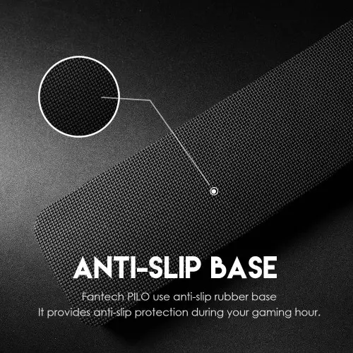 Fantech AC4101L PILO Keyboard Large Wrist PAD (Black) - 1