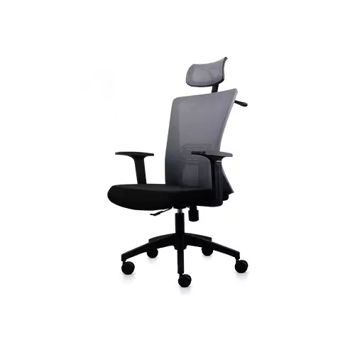 FANTECH OC-A258 BREATHABLE OFFICE CHAIR ( GREY) - 1