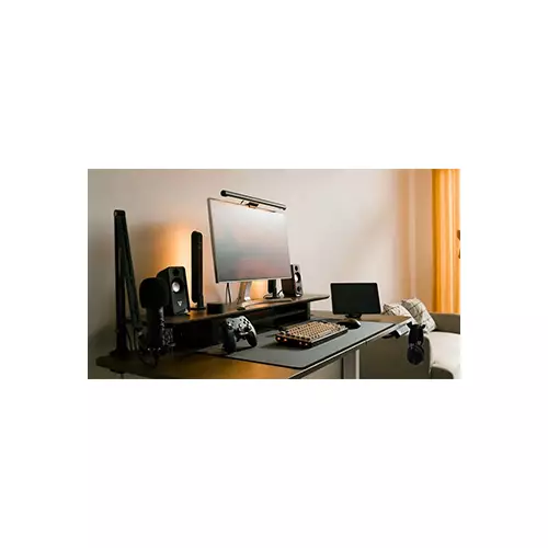 FANTECH GD914 ADJUSTABLE RISING GAMING DESK - Black/White - 0