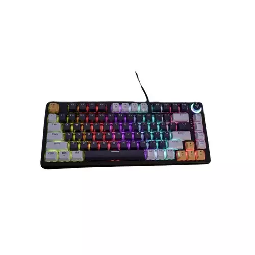 Fantech ATOM 81 MK875V2 RGB Wired Mechanical Gaming Keyboard (Navy Blue) - 1