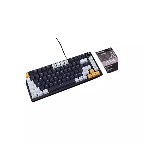 Fantech ATOM 81 MK875V2 RGB Wired Mechanical Gaming Keyboard (Navy Blue) - 3