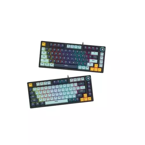 Fantech ATOM 81 MK875V2 RGB Wired Mechanical Gaming Keyboard (Navy Blue) - 5