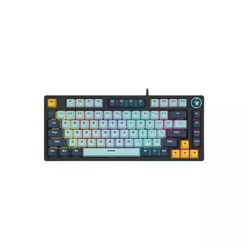 Fantech ATOM 81 MK875V2 RGB Wired Mechanical Gaming Keyboard (Sky Blue) - 2