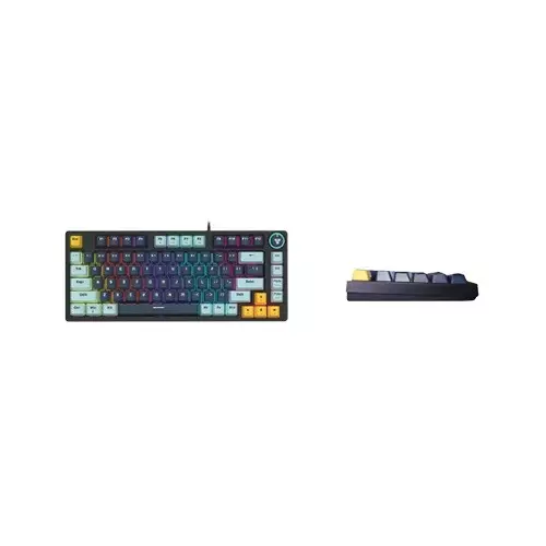 Fantech ATOM 81 MK875V2 RGB Wired Mechanical Gaming Keyboard (Sky Blue) - 3
