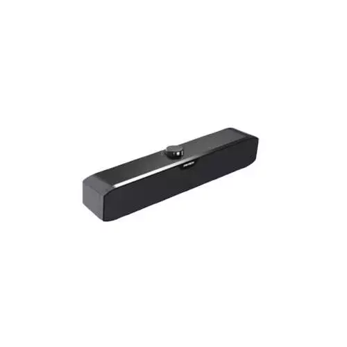 Fantech GS206 GROOVE 6W  2-inch tuned Drive BAR Wired Gaming Speaker (Black) - 1