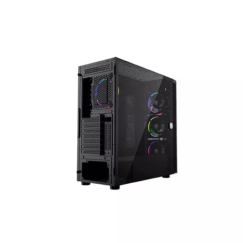 FANTECH HEXA XL CG82 RGB FAN FULL TOWER CASE BLACK - 2