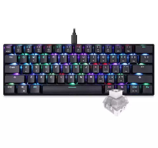 Motospeed CK61 RGB mechanical game keyboard - 1