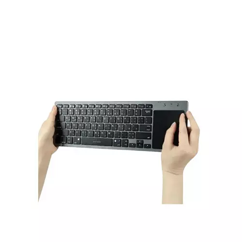 Havit KB234WB 78 Keys Wireless Dual-Mode Keyboard With Touch Pad - 3
