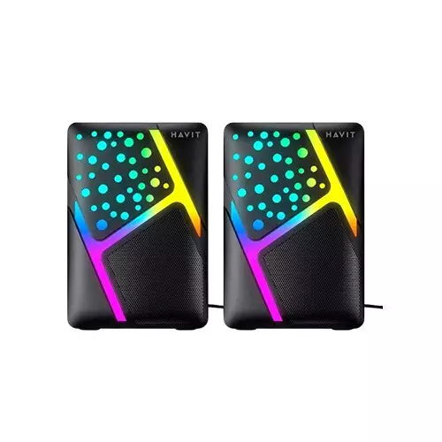 Havit SK763 USB RGB Lights Sports Speaker (Black) - 1