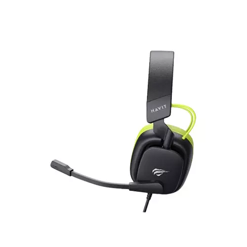 Havit H2048U Wired USB 7.1 Gamenote Gaming Headphone (Black & Green) - 2