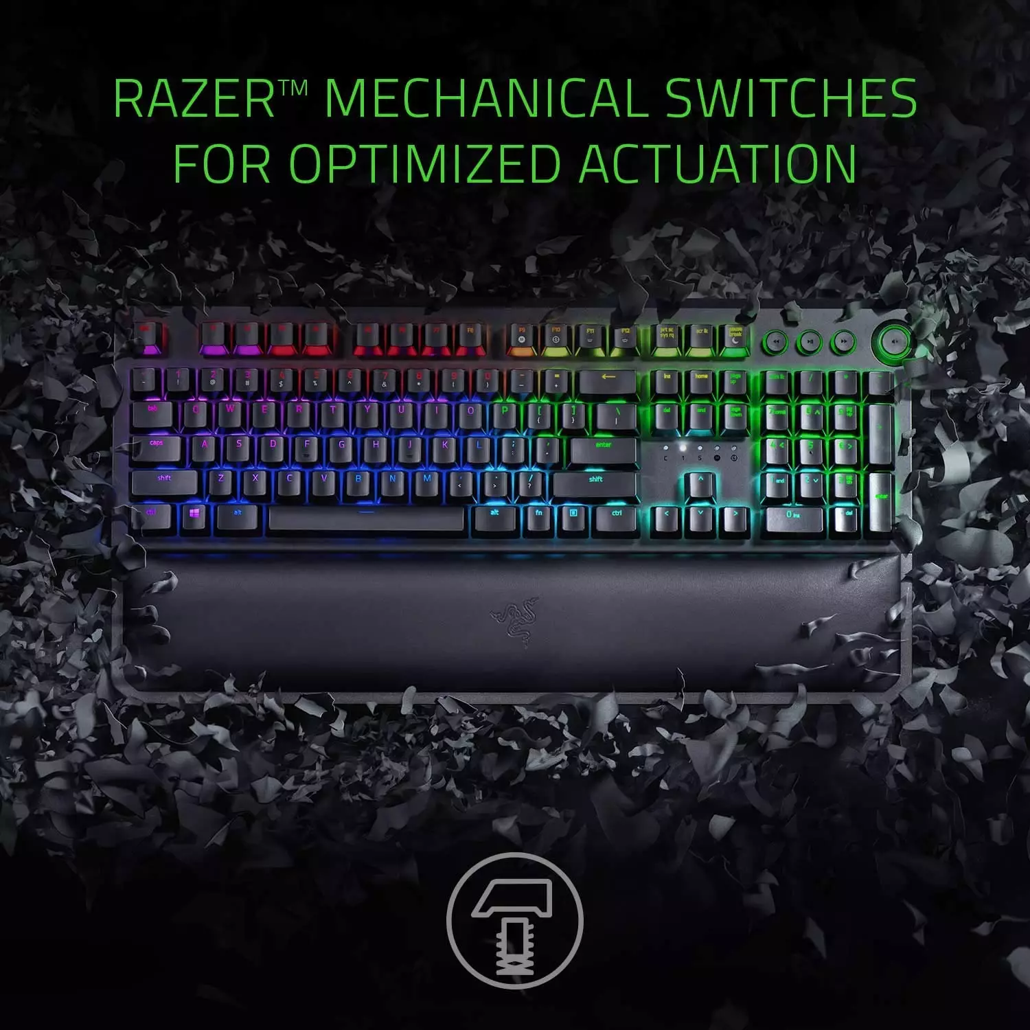 Razer BlackWidow Elite Mechanical Gaming Keyboard - 1