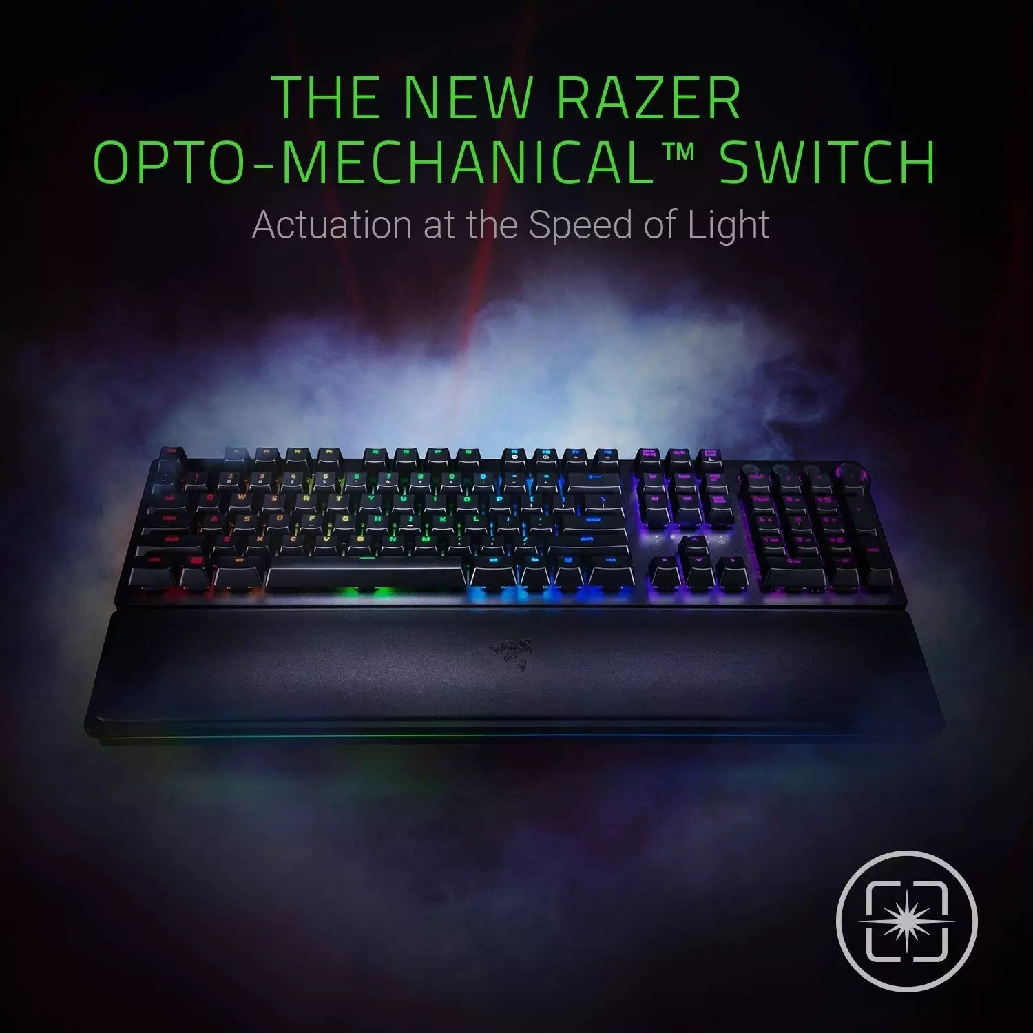 Razer Huntsman Elite Opto-Mechanical Switch Gaming Keyboard - 1