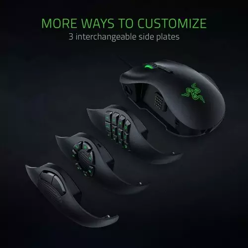 Razer Naga Trinity - Multi-color Wired MMO Gaming Mouse - 1