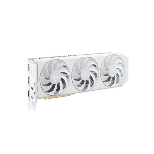 Powercolor RX9060XT 16G-L/OC/WHITE Hellhound Spectral AMD Radeon RX 9060 XT 16GB GDDR6 White Graphics Card - 5