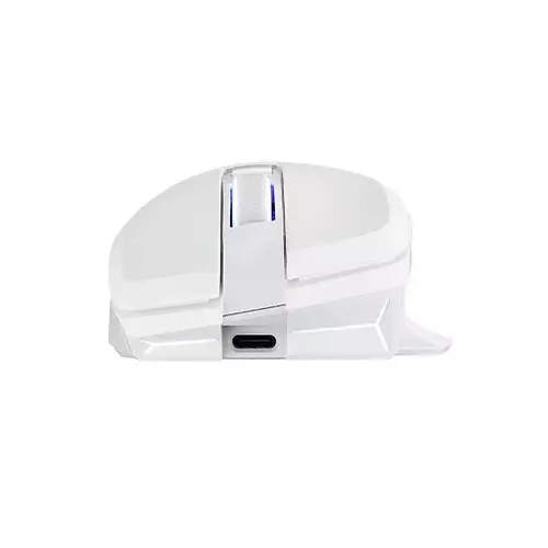 PowerColor ALPHYN AM10 Tri-Mode 26000 DPI Gaming Mouse - White - 0