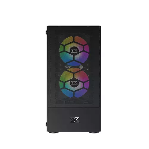 XIGMATEK OREO TEMPERED GLASS MINI TOWER CASE - 1