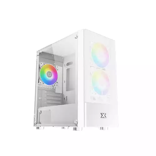 XIGMATEK OREO ARCTIC TEMPERED GLASS MINI TOWER CASE