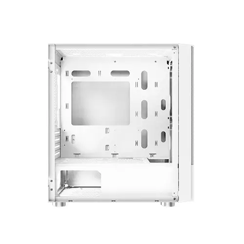 XIGMATEK OREO ARCTIC TEMPERED GLASS MINI TOWER CASE - 2