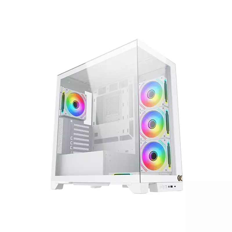 XIGMATEK ENDORPHIN ULTRA ARCTIC MID-TOWER ARGB GAMING CASE - 2