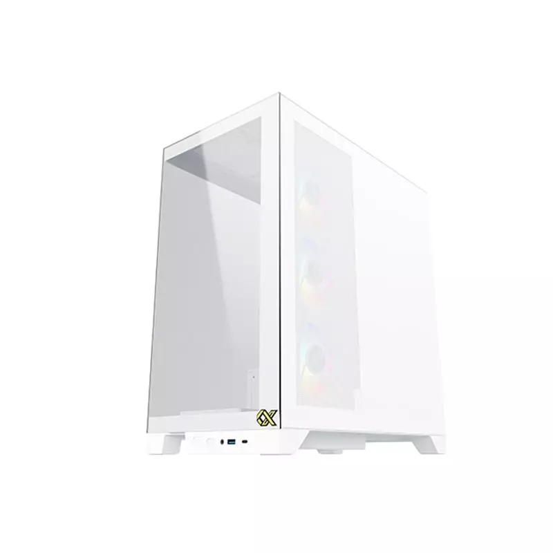 XIGMATEK ENDORPHIN ULTRA ARCTIC MID-TOWER ARGB GAMING CASE - 5