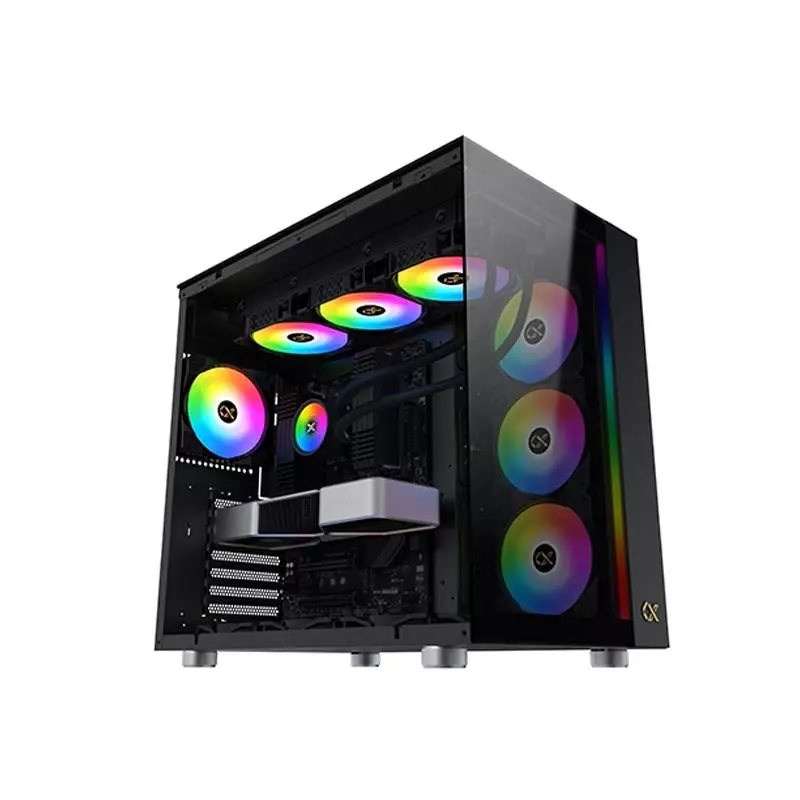 XIGMATEK AQUA ULTRA MID-TOWER ARGB EATX GAMING CASE - 2