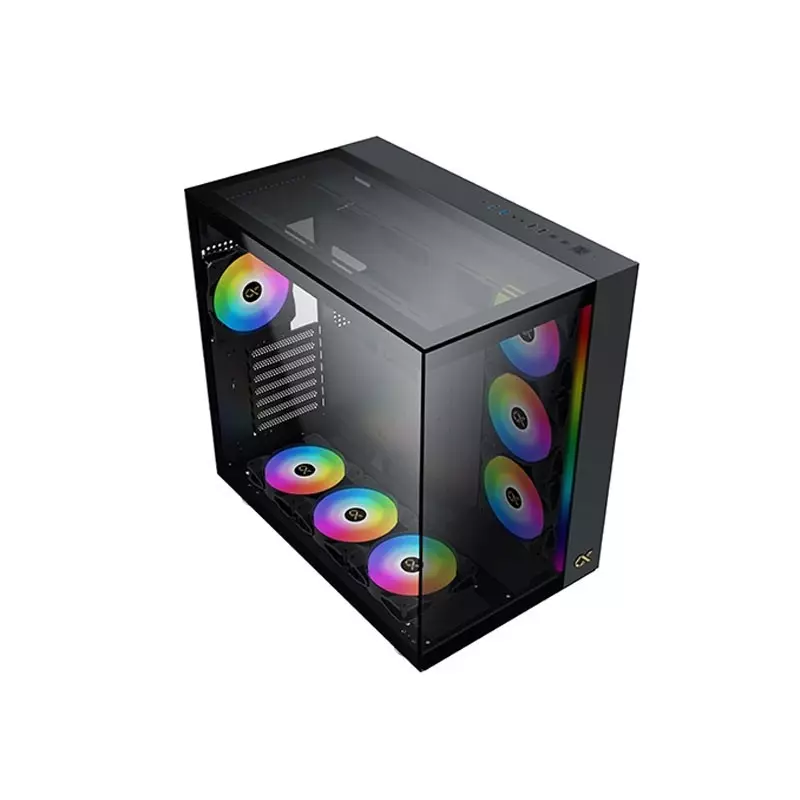 XIGMATEK AQUA ULTRA MID-TOWER ARGB EATX GAMING CASE - 4