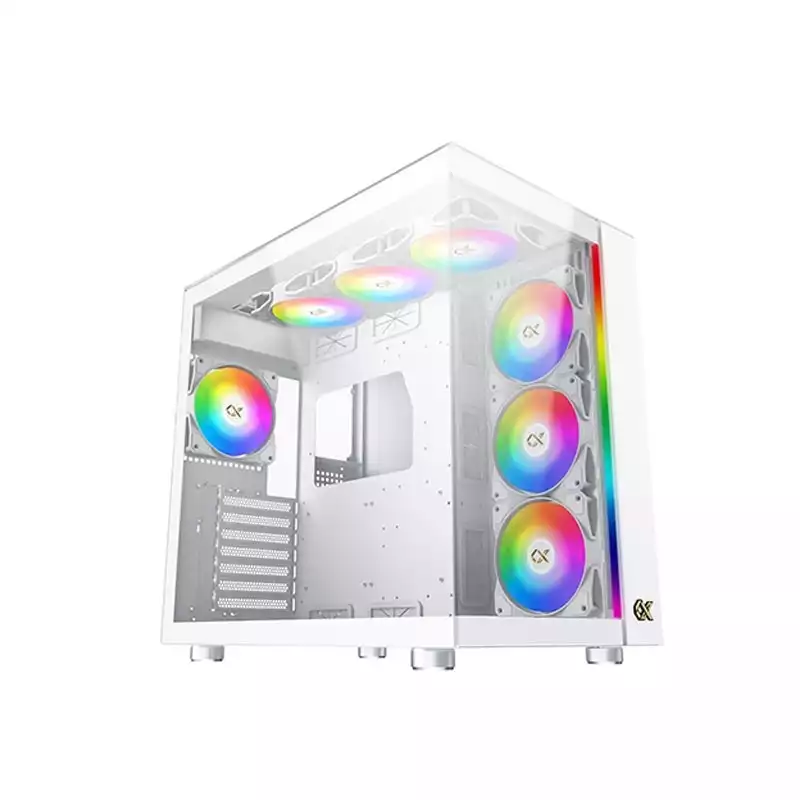 XIGMATEK AQUA ULTRA ARCTIC MID-TOWER ARGB EATX GAMING CASE