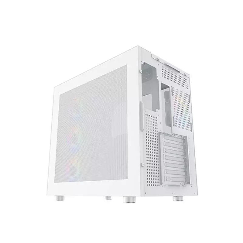 XIGMATEK AQUA ULTRA ARCTIC MID-TOWER ARGB EATX GAMING CASE - 4