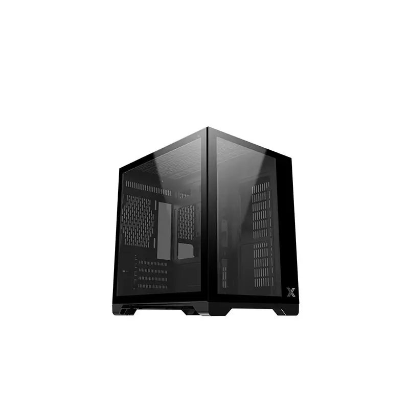XIGMATEK AQUA M MID-TOWER ARGB M-ATX GAMING CASE - 3