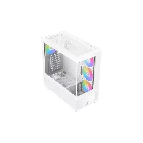 Xigmatek Endorphin Air V2 Arctic Mid Tower ATX Gaming Desktop Case - 1