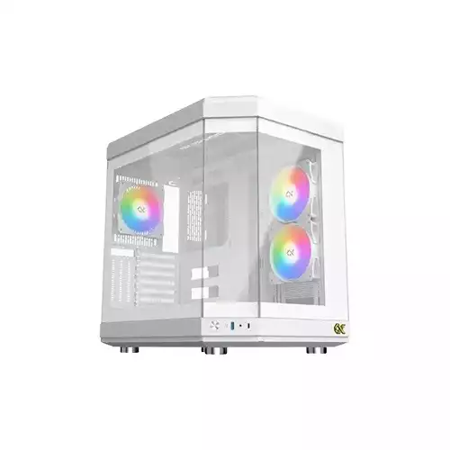 Xigmatek CUBI Arctic Mid-Tower ATX White Gaming Case