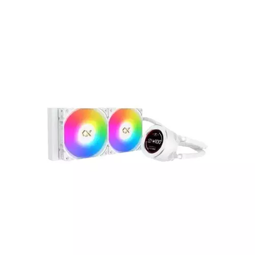 Xigmatek Frozr-O II Arctic 240 ARGB AIO White Liquid CPU Cooler - 1