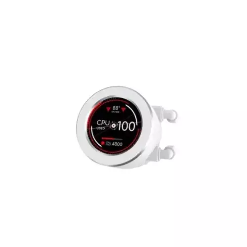 Xigmatek Frozr-O II Arctic 240 ARGB AIO White Liquid CPU Cooler - 2