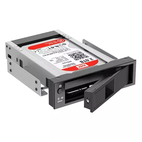 Orico 1106SS 3.5 inch 5.25 Bay Stainless Internal Hard Drive Mounting Bracket Adapter - 1