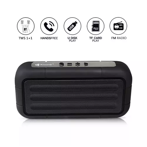 KISONLI S3 BLUETOOTH AND USB SPEAKER SYSTEM - 1