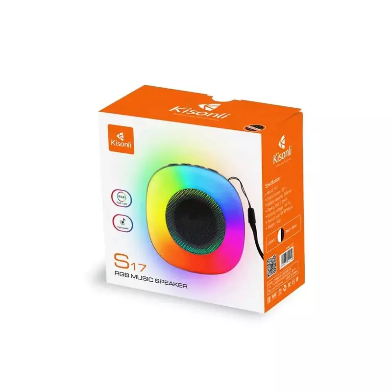 KISONLI S17 MINI BLUETOOTH PORTABLE WIRELESS SPEAKER - 4