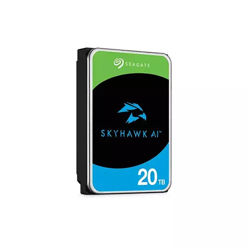 Seagate SkyHawk AI 20TB 3.5 Inch SATA Surveillance HDD - 1