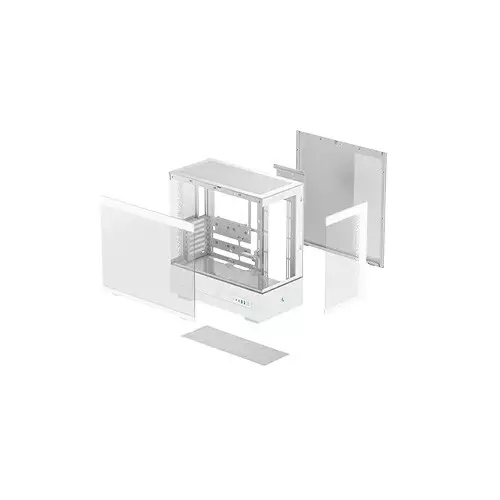 DeepCool CH690 DIGITAL WH Mid Tower ATX Desktop White Case - 1