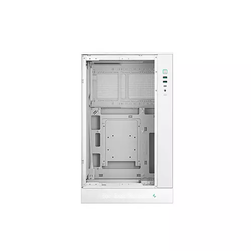 DeepCool CH270 DIGITAL WH M-ATX Mini-Tower Gaming Case with Digital Display - 1