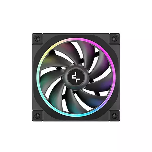 DeepCool FL12R-3  IN 1 Unique ARGB Case Fan - Black - 1