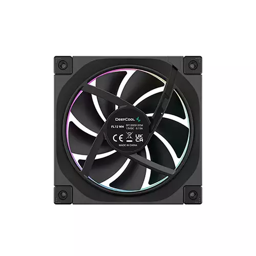 DeepCool FL12R-3  IN 1 Unique ARGB Case Fan - Black - 2