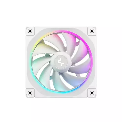 DeepCool FL12 3 IN 1 ARGB 120mm Case Fan (White) - 2
