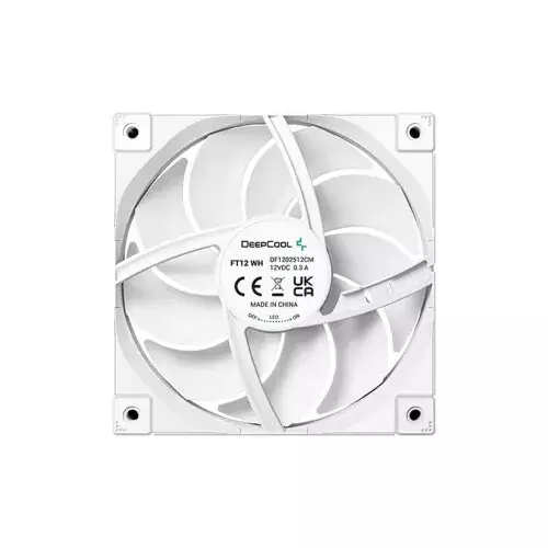 DeepCool FT12 120mm Case Fan (White) - 2