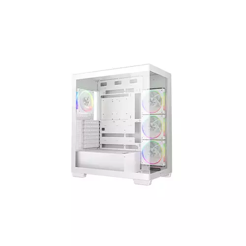 DeepCool CG580 4F V2 WH Case with 4 ARGB PWM Fans - 3