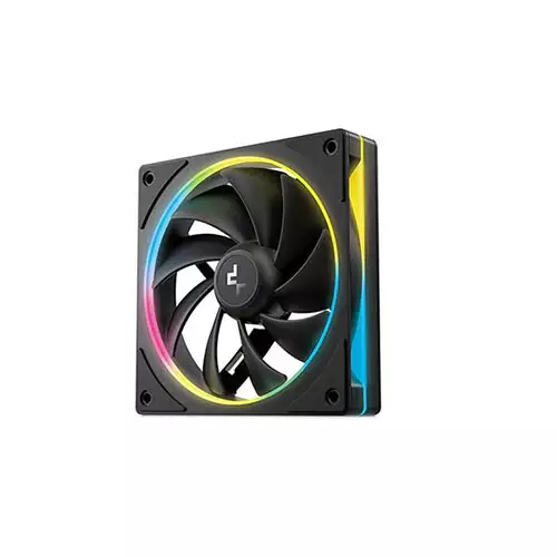 DeepCool FL12 SE RGB 120mm Case Fan (Black) - 1