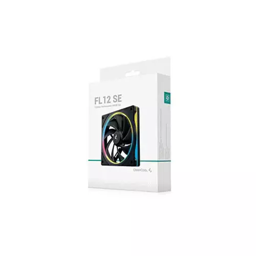 DeepCool FL12 SE RGB 120mm Case Fan (Black) - 2