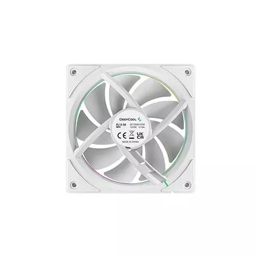 DeepCool FL12 SE WH 3IN1 ARGB 120mm Case Fan (White) - 3